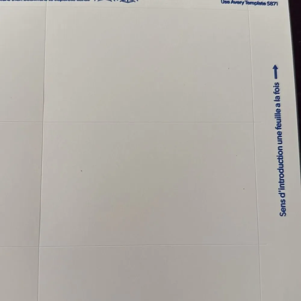 2 Packs Avery 5871 White Clean Edge Business Cards – 400 Total, Laser Printer,